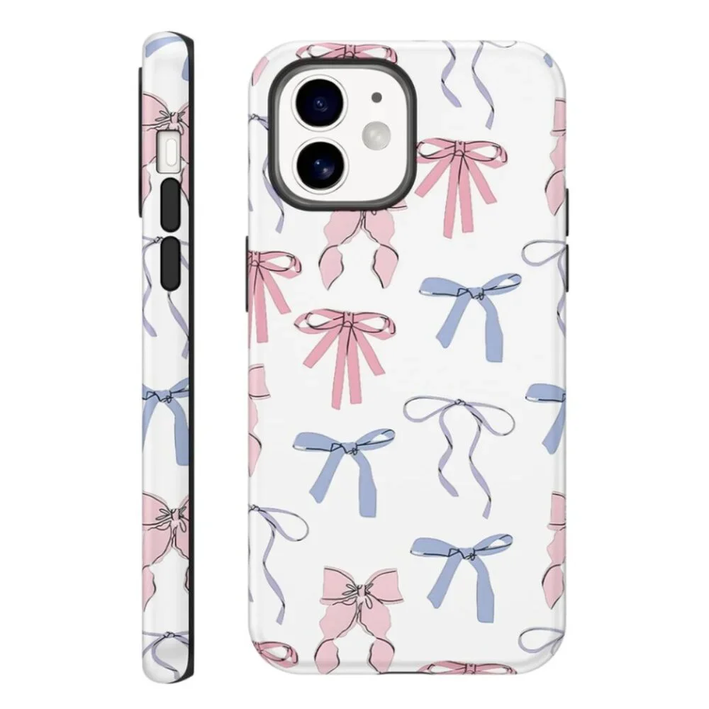 Coquette Girlie Pastel Bows Phone Case